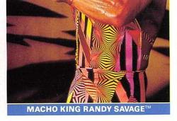 1991 WWF Superstars Stickers #102 Macho Man Randy Savage Front