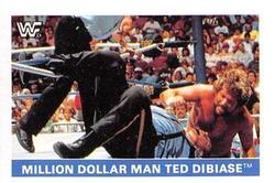 1991 WWF Superstars Stickers #111 Million Dollar Man Ted DiBiase Front