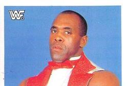 1991 WWF Superstars Stickers #126 Virgil Front