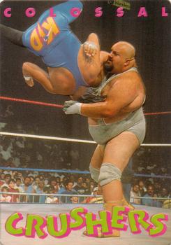 1994 Action Packed WWF #33 Bastion Booger Front