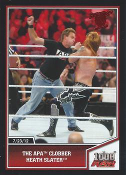 2013 Topps Best of WWE #32 The APA Clobber Heath Slater Front