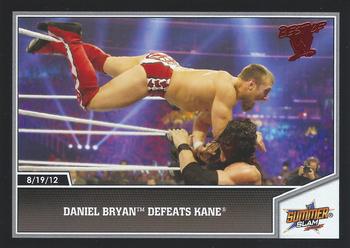 2013 Topps Best of WWE #41 Daniel Bryan Defeats Kane Front