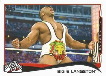 2014 Topps WWE #3 Big E Langston Front