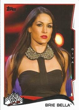 2014 Topps WWE #7 Brie Bella Front