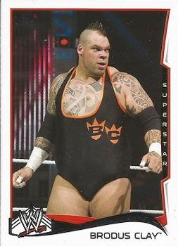 2014 Topps WWE #9 Brodus Clay Front
