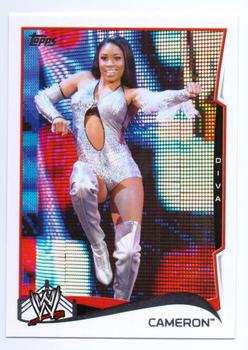 2014 Topps WWE #10 Cameron Front