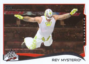 2014 Topps WWE #39 Rey Mysterio Front