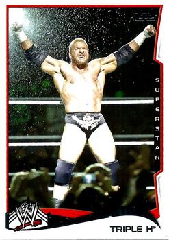 2014 Topps WWE #51 Triple H Front