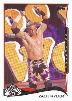 2014 Topps WWE #52 Zack Ryder Front
