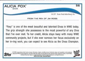 #123 Alicia Fox Slam Attax Then Now Forever 