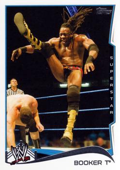 2014 Topps WWE #59 Booker T Front