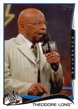 2014 Topps WWE #88 Theodore Long Front