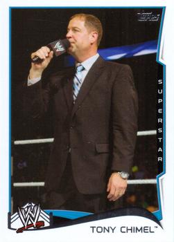 2014 Topps WWE #90 Tony Chimel Front