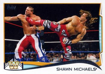 2014 Topps WWE #109 Shawn Michaels Front