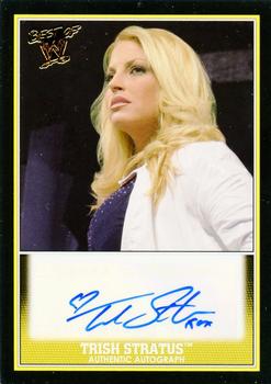 2013 Topps Best of WWE - Autographs #NNO Trish Stratus Front