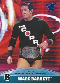 2013 Topps Best of WWE - Top 10 Intercontinental Champions #6 Wade Barrett Front