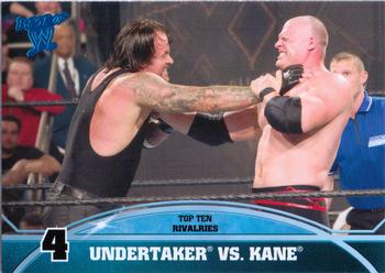 2013 Topps Best of WWE - Top 10 Rivalries #4 Undertaker / Kane Front
