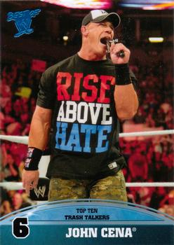 2013 Topps Best of WWE - Top 10 Trash Talkers #6 John Cena Front