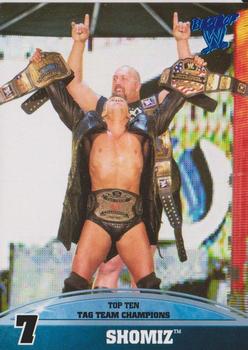 2013 Topps Best of WWE - Top 10 Tag Team Champions #7 ShoMiz Front