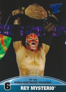 2013 Topps Best of WWE - Top 10 World Heavyweight Champions #6 Rey Mysterio Front