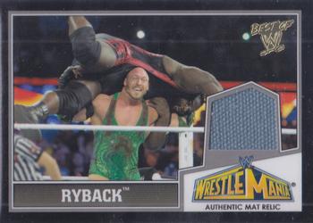 2013 Topps Best of WWE - Wrestlemania 29 Mat Relics #NNO Ryback Front