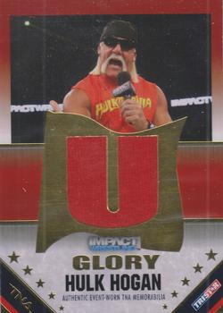 2013 TriStar TNA Impact Glory - Hulk Hogan Memorabilia Gold #M-U Hulk Hogan Front