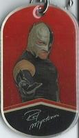 2013 Topps WWE Signature Series Dog Tags Inserts - Tags #10 Rey Mysterio Front
