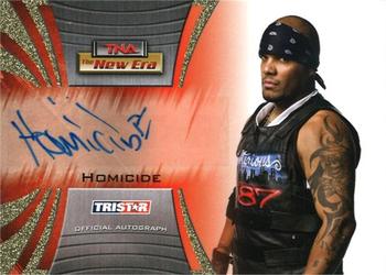 2010 TriStar TNA New Era - Autographs Gold #A40 Homicide Front