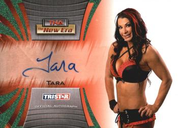 2010 TriStar TNA New Era - Autographs Green #A9 Tara Front