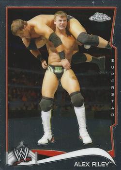 2014 Topps Chrome WWE #2 Alex Riley Front