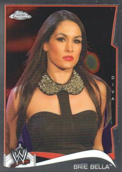 2014 Topps Chrome WWE #7 Brie Bella Front