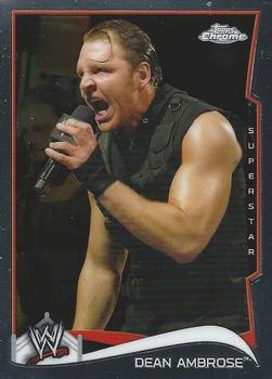 2014 Topps Chrome WWE #16 Dean Ambrose Front