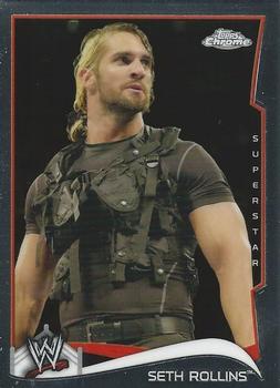 2014 Topps Chrome WWE #46 Seth Rollins Front