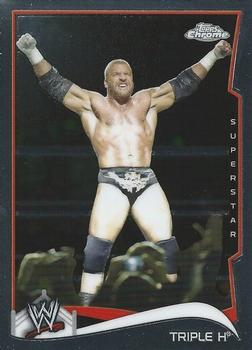 2014 Topps Chrome WWE #51 Triple H Front