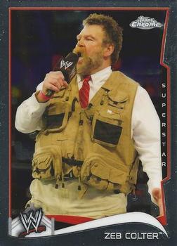2014 Topps Chrome WWE #53 Zeb Colter Front