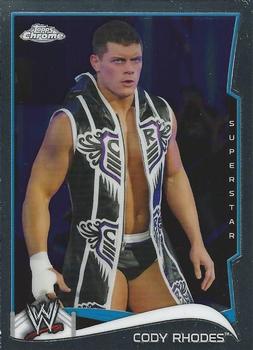 2014 Topps Chrome WWE #62 Cody Rhodes Front