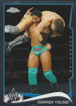 2014 Topps Chrome WWE #65 Darren Young Front
