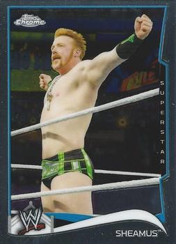2014 Topps Chrome WWE #86 Sheamus Front