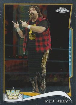 2014 Topps Chrome WWE #106 Mick Foley Front