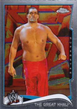 2014 Topps Chrome WWE #68 The Great Khali Front