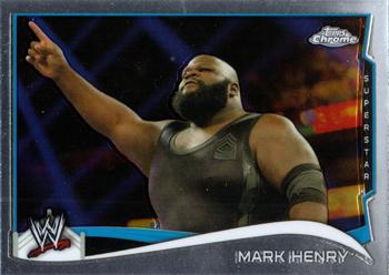 2014 Topps Chrome WWE #81 Mark Henry Front