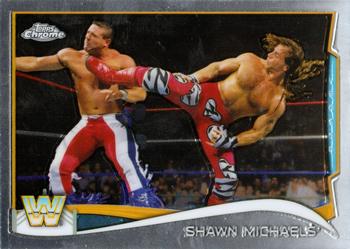 2014 Topps Chrome WWE #109 Shawn Michaels Front