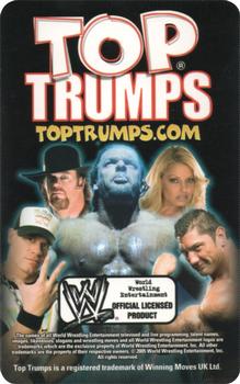 2005 Top Trumps Specials WWE Superstars 1 #NNO William Regal Back