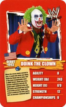 2011 Top Trumps Specials WWE All-Time Greats #NNO Doink the Clown Front