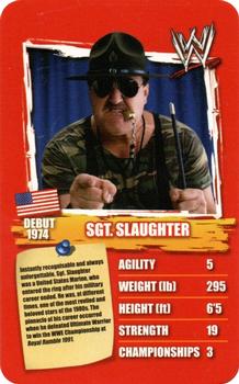 2011 Top Trumps Specials WWE All-Time Greats #NNO Sgt. Slaughter Front