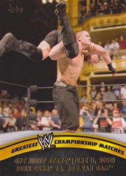 2014 Topps WWE - Greatest Championship Matches #7 John Cena / Rob Van Dam Front