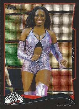 2014 Topps WWE - Black #34 Naomi Front