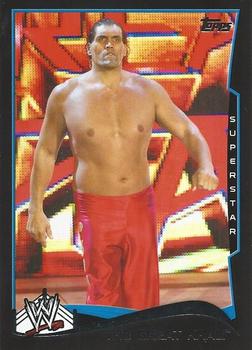 2014 Topps WWE - Black #68 The Great Khali Front