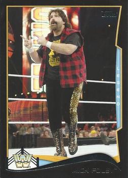 2014 Topps WWE - Black #106 Mick Foley Front