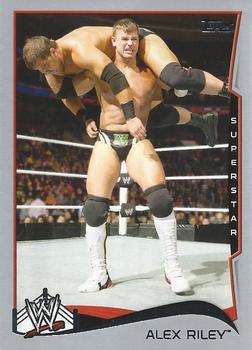 2014 Topps WWE - Silver #2 Alex Riley Front